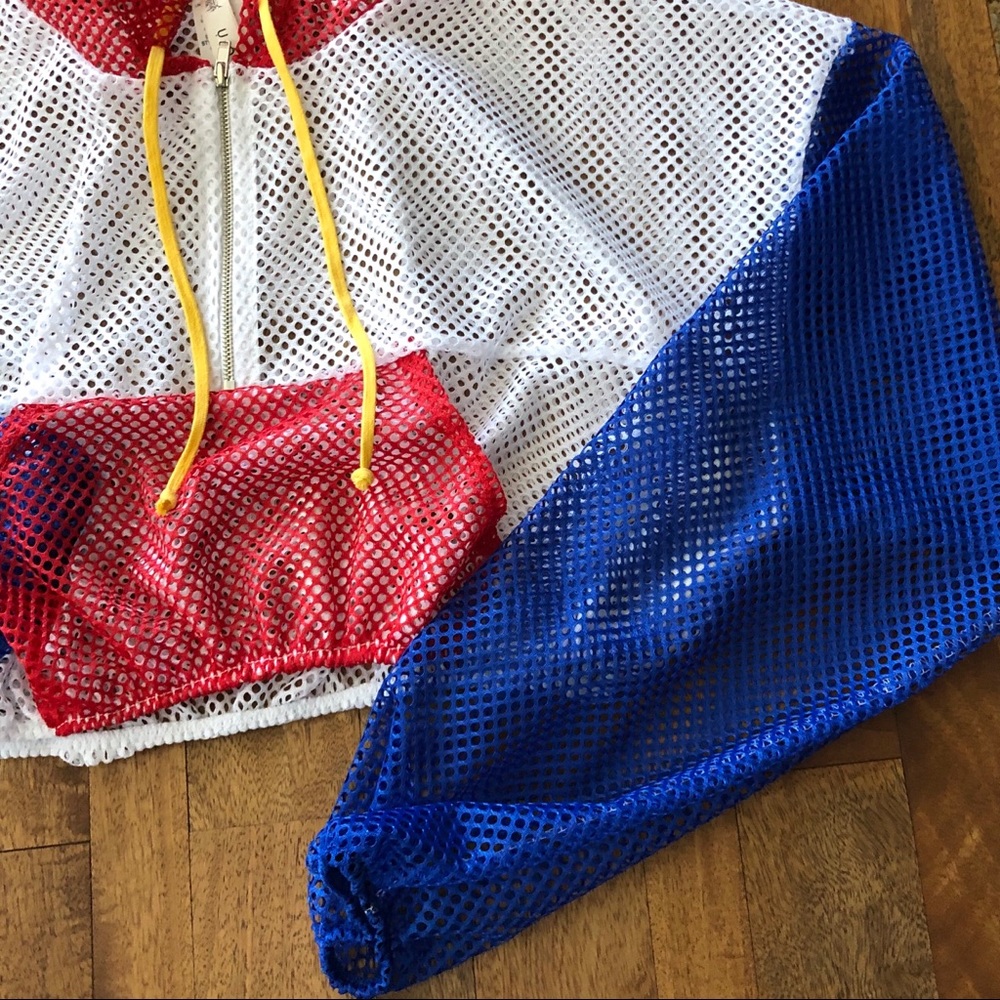Mesh Crop Jacket - Picture 2 of 8